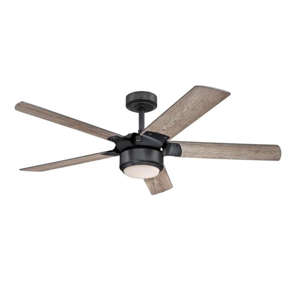 Westinghouse Morris 52" 5-Blade Iron Indoor Ceiling Fan w/Dimmable LED Lght Fixture 7225900